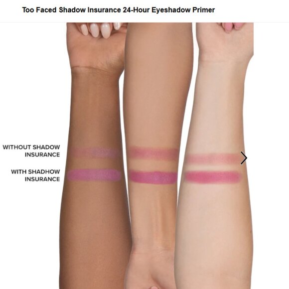 TOO FACED Shadow Insurance 24 Hour Wear Eye Primer Blue Light Defense New in Box - Picture 3 of 4